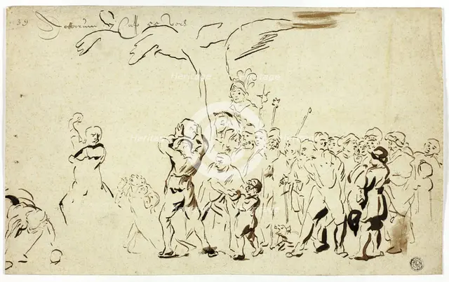 Stoning of Saint Stephen, n.d. Creator: Unknown.