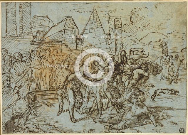 Stoning of Saint Stephen, n.d. Creator: Raymond Lafage.