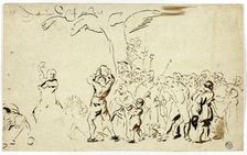 Stoning of Saint Stephen, n.d. Creator: Unknown