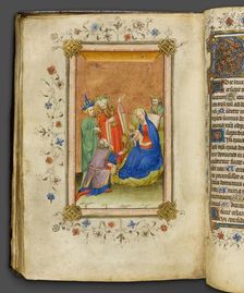Stonyhurst Hours (Use of Sarum), c. 1400-10. Creator: Beaufort Saints Group