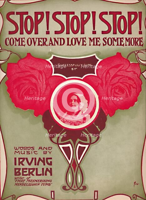 'Stop! Stop! Stop! Come Over and Love Me Some More', 1910. Creator: Unknown.