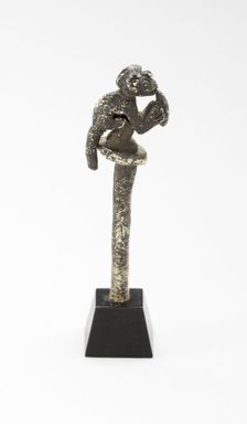 Stopper or Spoon with Figure of Monkey [Broken at Bottom], A.D. 1450/1532. Creator: Unknown