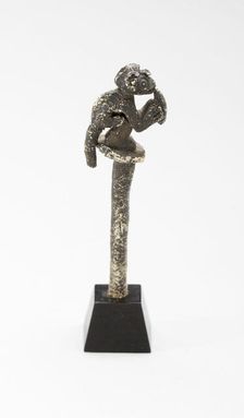 Stopper or Spoon with Figure of Monkey [Broken at Bottom], A.D. 1450/1532. Creator: Unknown