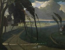 Storm, 1899. Creator: Eugene Laermans