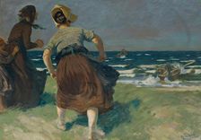 Storm, 1908. Creator: Friedrich Klein-Chevalier