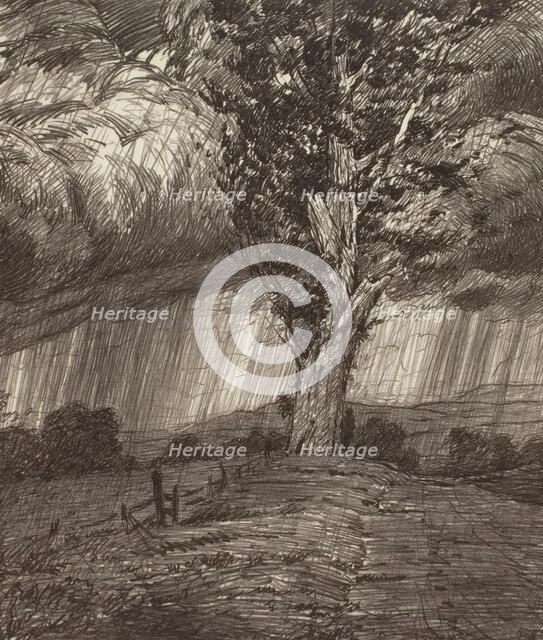 Storm, 1923. Creator: Bolton Coit Brown.