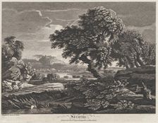 Storm, ca. 1745-58., ca. 1745-1758. Creator: Jean Baptiste Claude Chatelain
