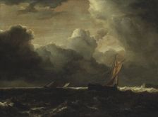 Storm Clouds over the Sea, mid-late 17th century. Creator: Jacob van Ruisdael