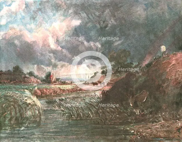 'Storm Clouds passing over Hampstead', early 19th century, (c1900). Creator: Unknown.