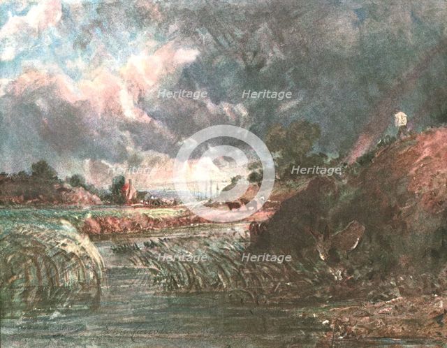'Storm Clouds passing over Hampstead', early 19th century, (c1900). Creator: Unknown.