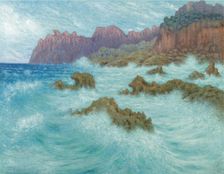 Storm at Cala San Vincente, Mallorca
