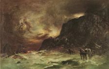 Storm at Wellington Heads, c.1908. Creator: Petrus van der Velden