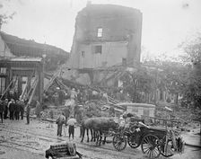 Storm Damage, 1913. Creator: Harris & Ewing