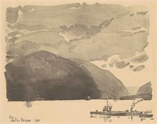 Storm King, 1918. Creator: Frederick Childe Hassam