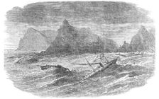Storm in Balaclava Bay, 1854. Creator: Unknown
