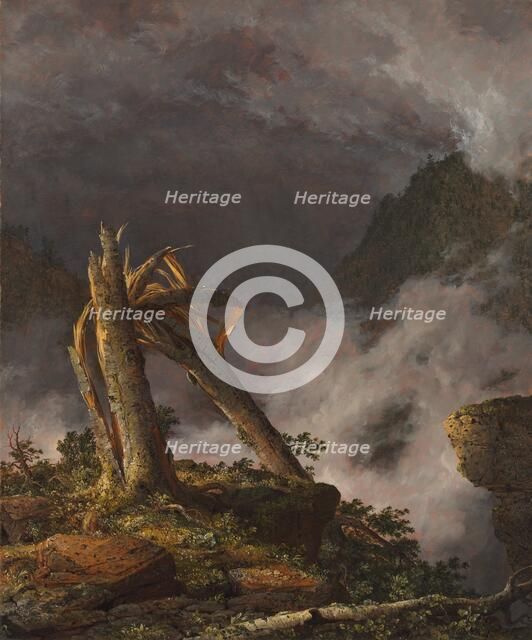 Storm in the Mountains, 1847. Creator: Frederic Edwin Church (American, 1826-1900).