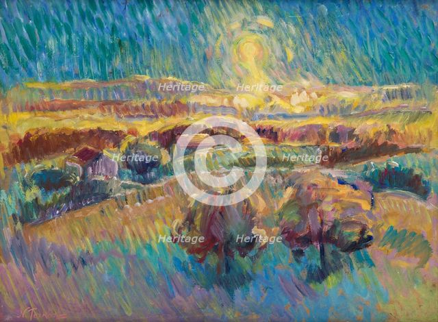 Storm in the Countryside.