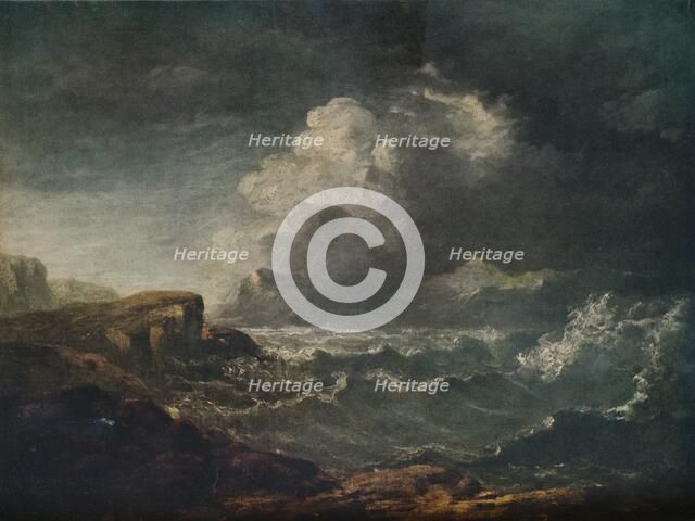 Storm on a Scottish Loch, 19th century, (1917). Artist: John Thomson