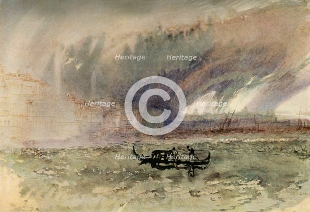 'Storm on the Lagoons', c1830, (1934). Creator: JMW Turner.