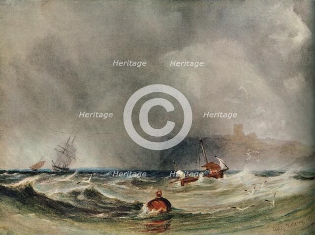 'Storm Off Whitby', 1851. Artist: Anthony Vandyke Copley Fielding.