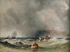 Storm Off Whitby 1851. Artist: Anthony Vandyke Copley Fielding