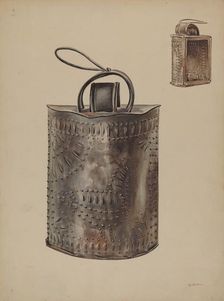 Storm Lamp, c. 1938. Creator: James McLellan