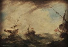 Storm, Last quarter of 18th cen.. Creator: Guardi, Francesco (1712-1793)