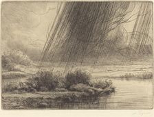 Storm (Un orage). Creator: Alphonse Legros