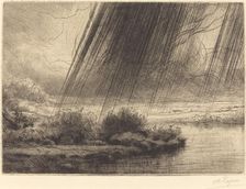Storm (Un orage). Creator: Alphonse Legros