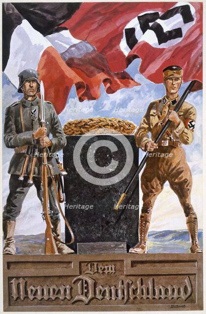 Stormtroopers of the New Germany, c1939. Artist: Unknown