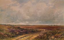 Stormy Day on a Surrey Common 19th-20th century, (1935). Artist: John Jessop Hardwick