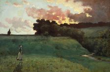 Stormy Landscape (image 2 of 3), 1890. Creator: Louis Michel Eilshemius