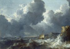 Stormy Sea, (c1643-1644?). Creator: Allart van Everdingen