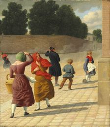Stormy weather, 1845. Creator: Eckersberg, Christoffer-Wilhelm (1783-1853)