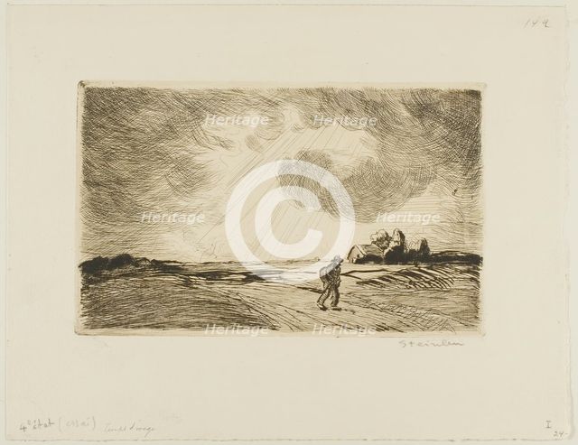 Stormy Weather, n.d. Creator: Theophile Alexandre Steinlen.