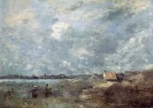 Stormy Weather. Pas de Calais c1870. Artist: Jean-Baptiste-Camille Corot