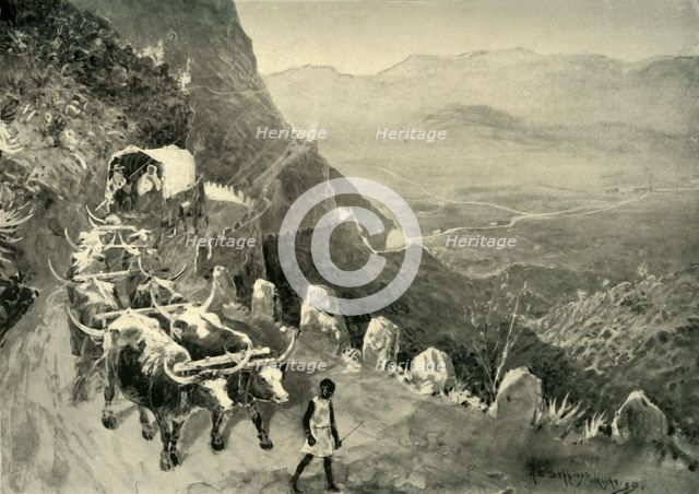 'Stormberg Pass - The Scene of General Gatacre's Operations', 1900. Creator: HC Seppings Wright.