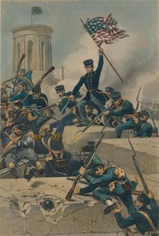 Storming of Chapultepec, 1877