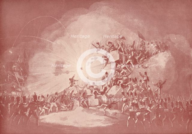 'Storming of Ciudad Rodrigo, January 19, 1813', 1813 (1909). Artist: Thomas Sutherland.