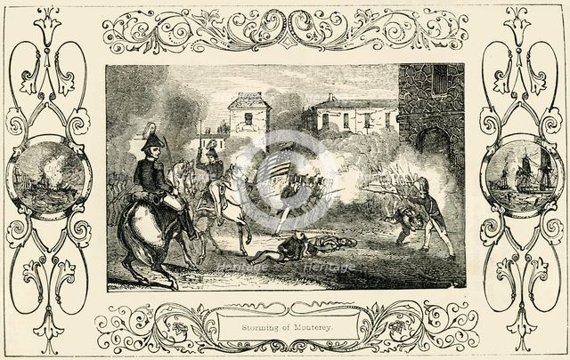 'Storming of Monterey', 1849. Creator: Unknown.