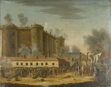 Storming of the Bastille. Arrest of M. de Launay, July 14, 1789. Creator: Unknown
