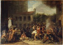 Storming of the Bastille, July 14, 1789. Creator: Charles Thevenin