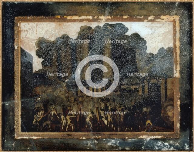 Storming of the Bastille, July 14, 1789. Creator: Unknown.