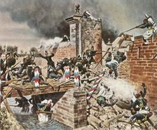 Storming of the Landau Gate at Weissenburg, 4 August 1870, (1936). Creator: Unknown