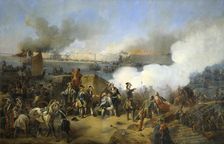 Storming of the Swedish Nöteburg Fortress by Russian Troops, 11 October 1702 (1846). Artist: Alexander von Kotzebue