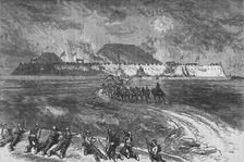 Storming the Takoo Forts c1880