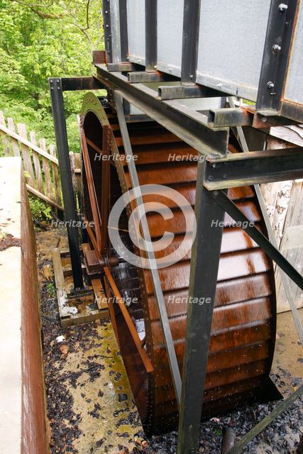 Stornoway Water Wheel, Stornoway, Isle of Lewis, Outer Hebrides, Scotland, 2009. Creator: Peter Thompson.