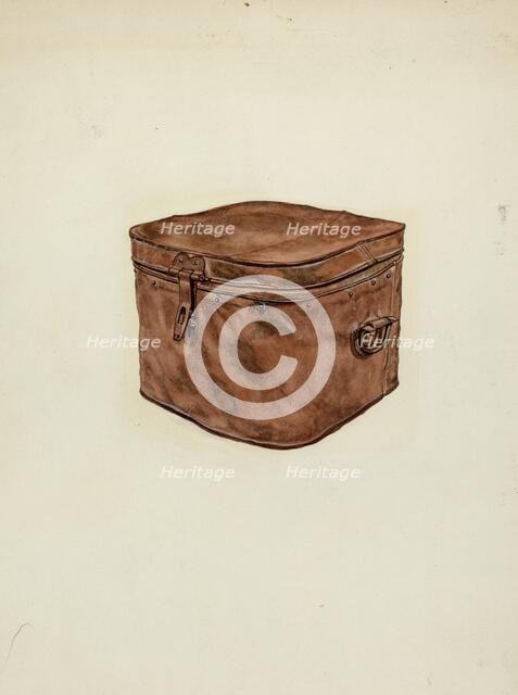 Storage Box (Copper), c. 1953. Creator: Albert Pratt.