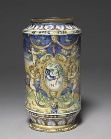 Storage Jar, c. 1510. Creator: Domenico da Venezia (Italian), workshop of