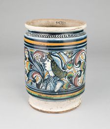 Storage Jar, Faenza, c. 1470/90. Creator: Unknown